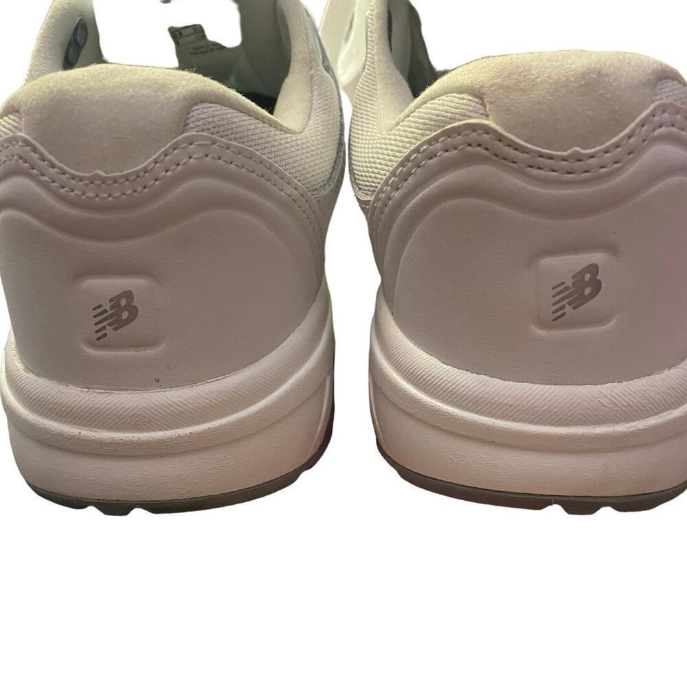 NEW BALANCE Women's Walking Sneakers, White/Gray Leather, 9, #WW813WT - Picture 5 of 12